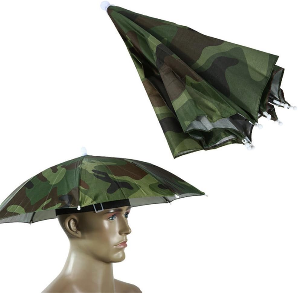 Camouflage umbrella hat Clearance