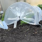 Haxnicks Easy Seedling Tunnels 3 Pack 80cm Garden Polytunnel Nylon A view 4