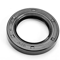 EAI 40mm X 56mm X 7mm TC Double Lip Oil Seal With Spring - Nitrile Rubber, Metal Case - View #4