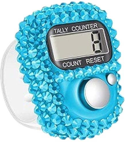 Dwang Blue Electronic Finger Counter Display LED Digital Row - View #13