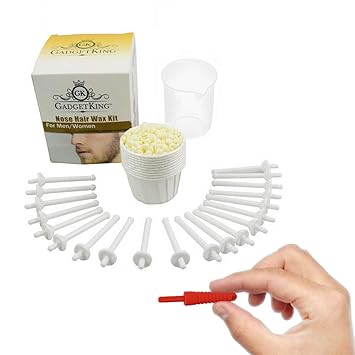 Nose Wax Remover Kit Free Gift Silicone Ear Cleaner Hair Removal