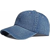 FASHIXD Denim Baseball Cap Hats Washed Outdoor Trucker Caps Travel Adjustable
