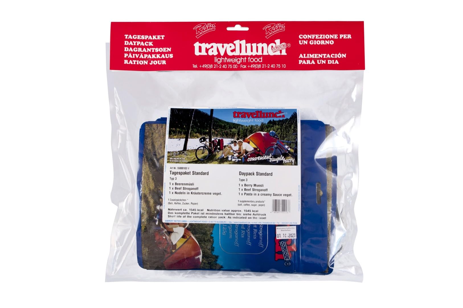 TRAVELLUNCH Day package Multi-coloured One Size