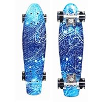 Xtreme Free Skateboards Penny Skateboard 22 inches for Beginners and Kids Mini Board Cruisher