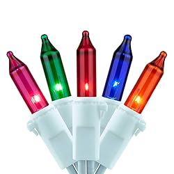YULETIME 200 Multicolor Christmas Lights, Pack of 2