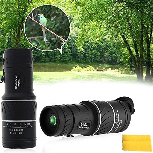 Lb christmas gift 16x52 dual focus monocular telescope,…