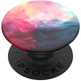 PopSockets PopGrip: Phone Grip and Phone Stand, Collapsible, Swappable Top, Cascade Water