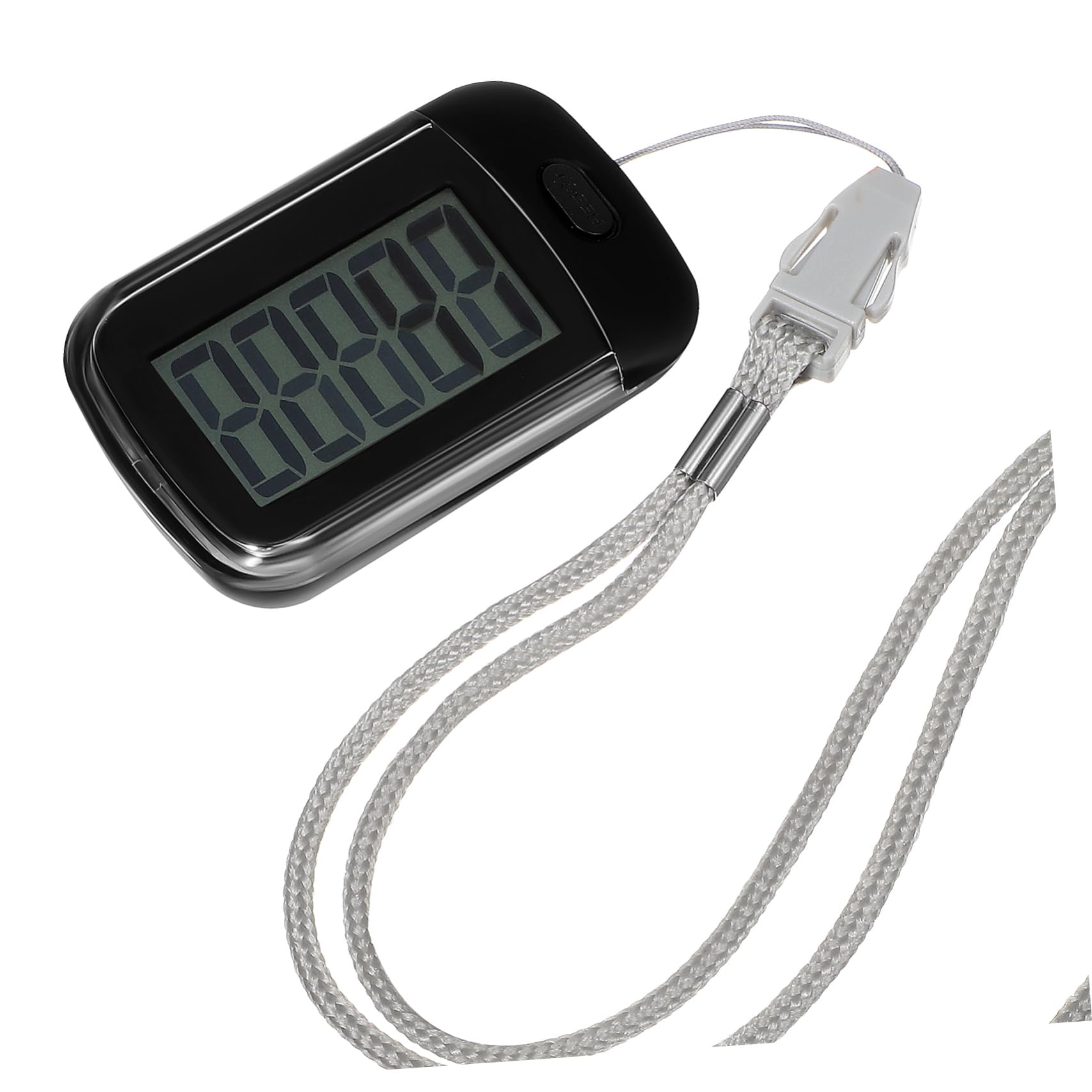 BESPORTBLE Fitness Trackers Fit Fitness Tracker Portable Pedometer Small Pedometer s for Walking Clip on for Seniors Private Model Waistband Gear Lanyard 3d Plastic