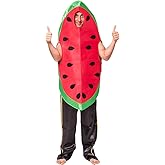 EraSpooky Men's Halloween Watermelon Costumes Adult Food Party Fancy Dress