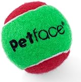 Petface Squeaky Tennis Balls for Dogs Pack of 3 All Breed Sizes view 4