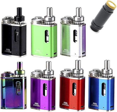 Amazon Co Jp プルームテック ドリップチップ 付属 スターターキット Istick Pico Baby Kit Green ドラッグストア