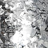 1 LB Silver Confetti