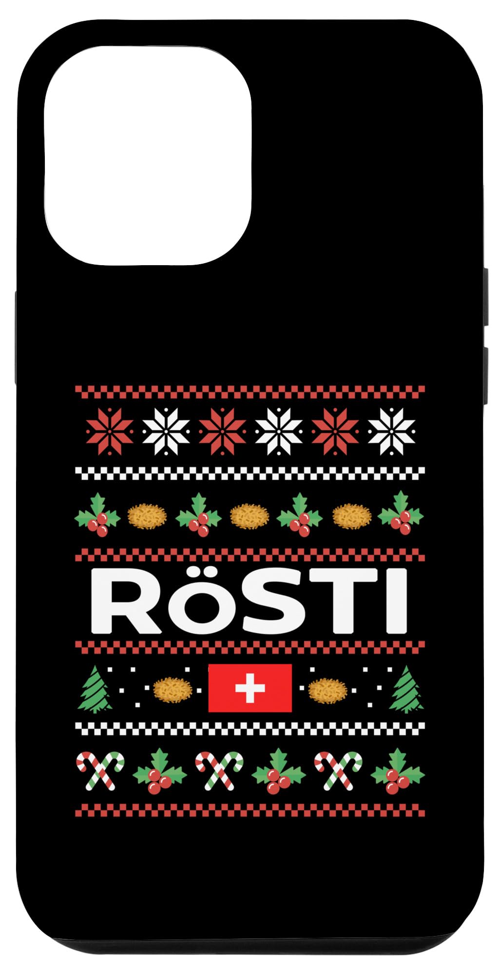 iPhone 13 Pro Max Rösti Ugly Christmas Wear Swiss Hash Browns Case