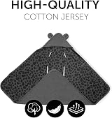 hauck Snuggle N Dream Leo Grey Cotton Baby Blanket 80x80 cm view 4