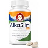 AlkaSlim Plus Maximum Strength Capsules, Natural Wellness Support, 90 Ct | 90 Capsules, Lab Tested, GMP Facility, Standard in the USA, 2 Capsules Daily