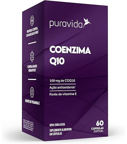 Coenzima Q10+ 200mg + Vitamina E - 60 Cápsulas - Puravida | Amazon