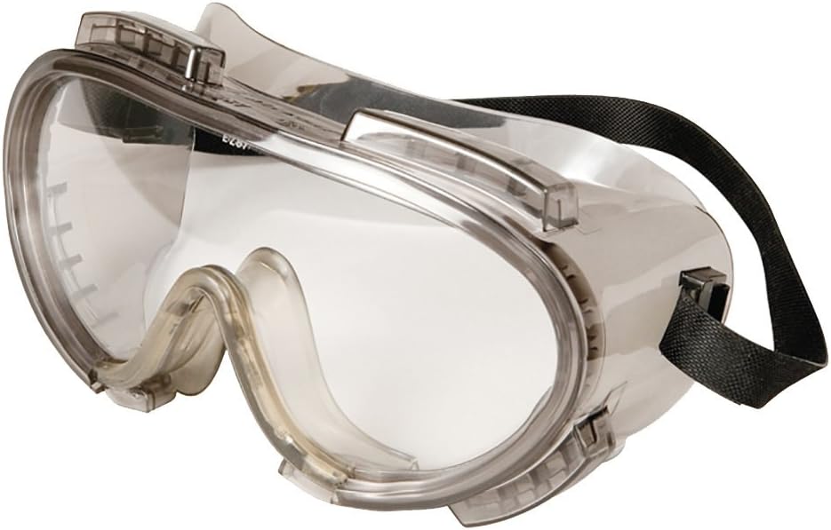 Encon Encompass Maximum Chemical Splash Protection Safety Goggles, Grey/Clear ENFOG