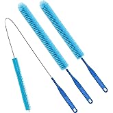 3Pack Dryer Vent Cleaner Kit, Home Improvement Essential Cleaning Tools, Up to 30 Inch Long Brush Cleaning Set，pet Hair Remov