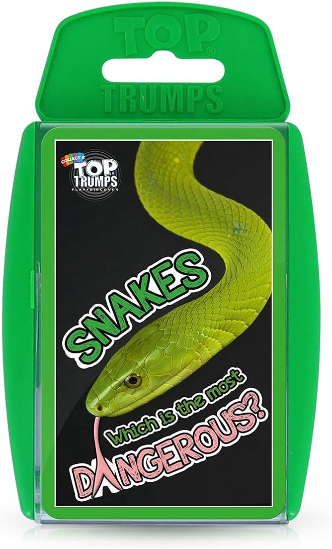 Top Trumps Snakes Classics Card Game Brand New Educational Facts