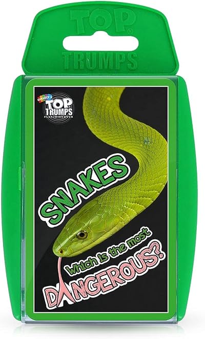 Top Trumps Snakes Classics Card Game Brand New Educational Facts
