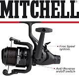 Mitchell MX1 FS 5500 Spinning Reel with Line Black Aluminium 2+1 Bearings view 4