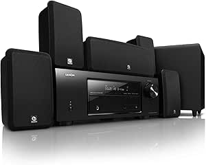 Denon DHT-1513BA Total 650 Watt 5.1 Channel Home Theater System with Boston Acoustics Premium Speaker System