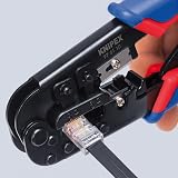 KNIPEX Crimping Pliers for Western Plugs 190 mm 97 51 10 Multi-Component view 5
