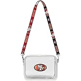 Littlearth NFL Clear Fanny Fan Purse with Team's 3D Logo