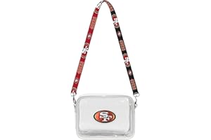 Littlearth Detroit Lions NFL Clear Fanny Fan Purse