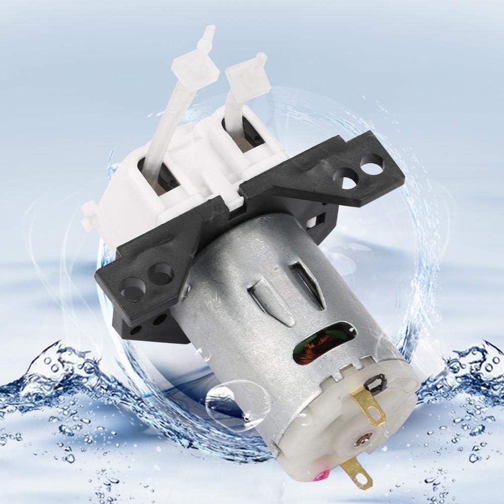 DC 12 V/24 V Peristaltic Dosing Pump for DIY Peristaltic Tube Head for Chemical Analysis for Aquarium Laboratory (White12V 1 x 3) - Image 4