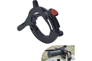 Merdege Motorcycle Throttle Cruise Control, Universal Throttle Booster, Cruise Control Assist, Anti-slip Modification Accessories (Black)