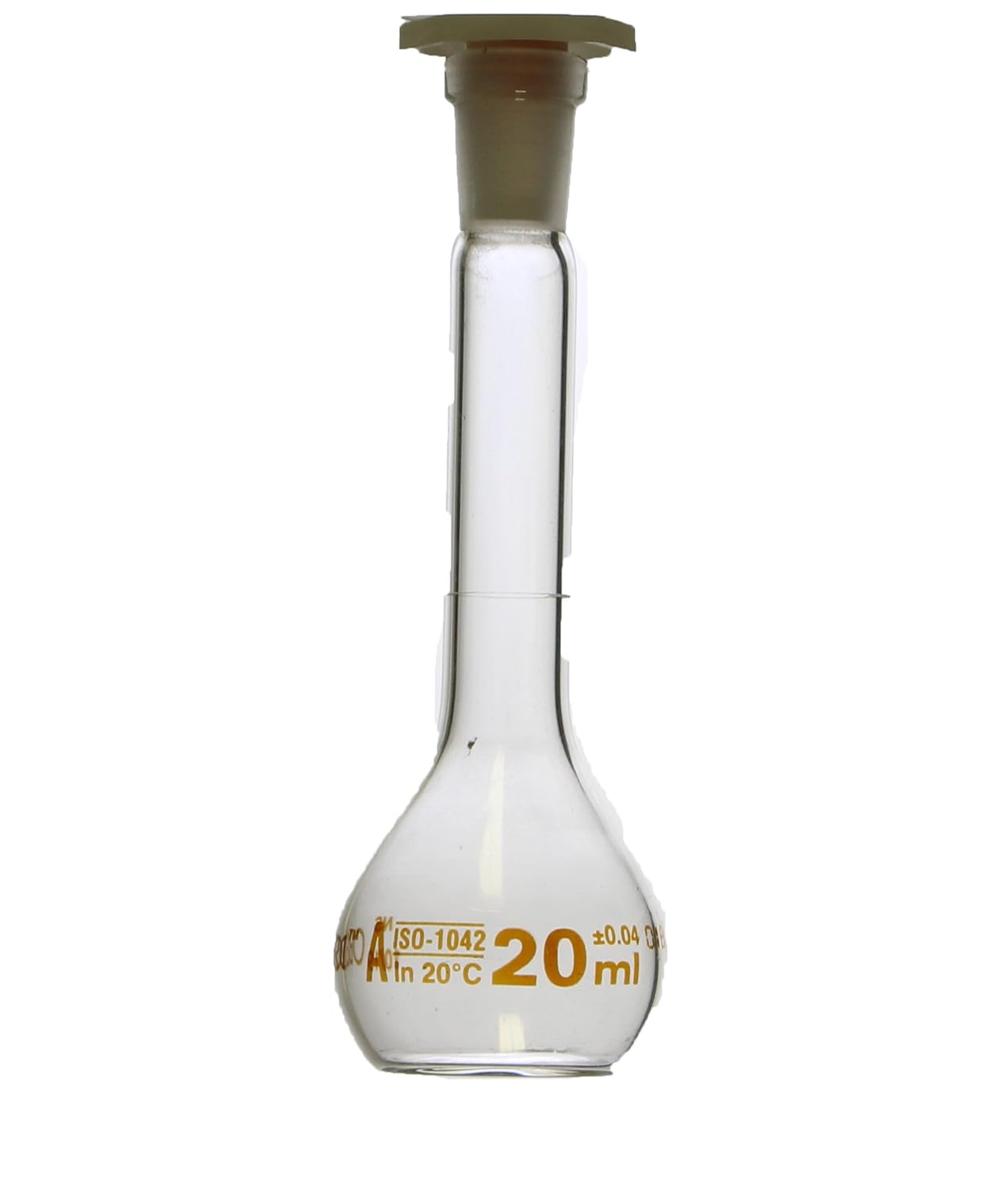 Volumetric Flask 2000 mL Class A Polyethylene Stopper One Mark Lot