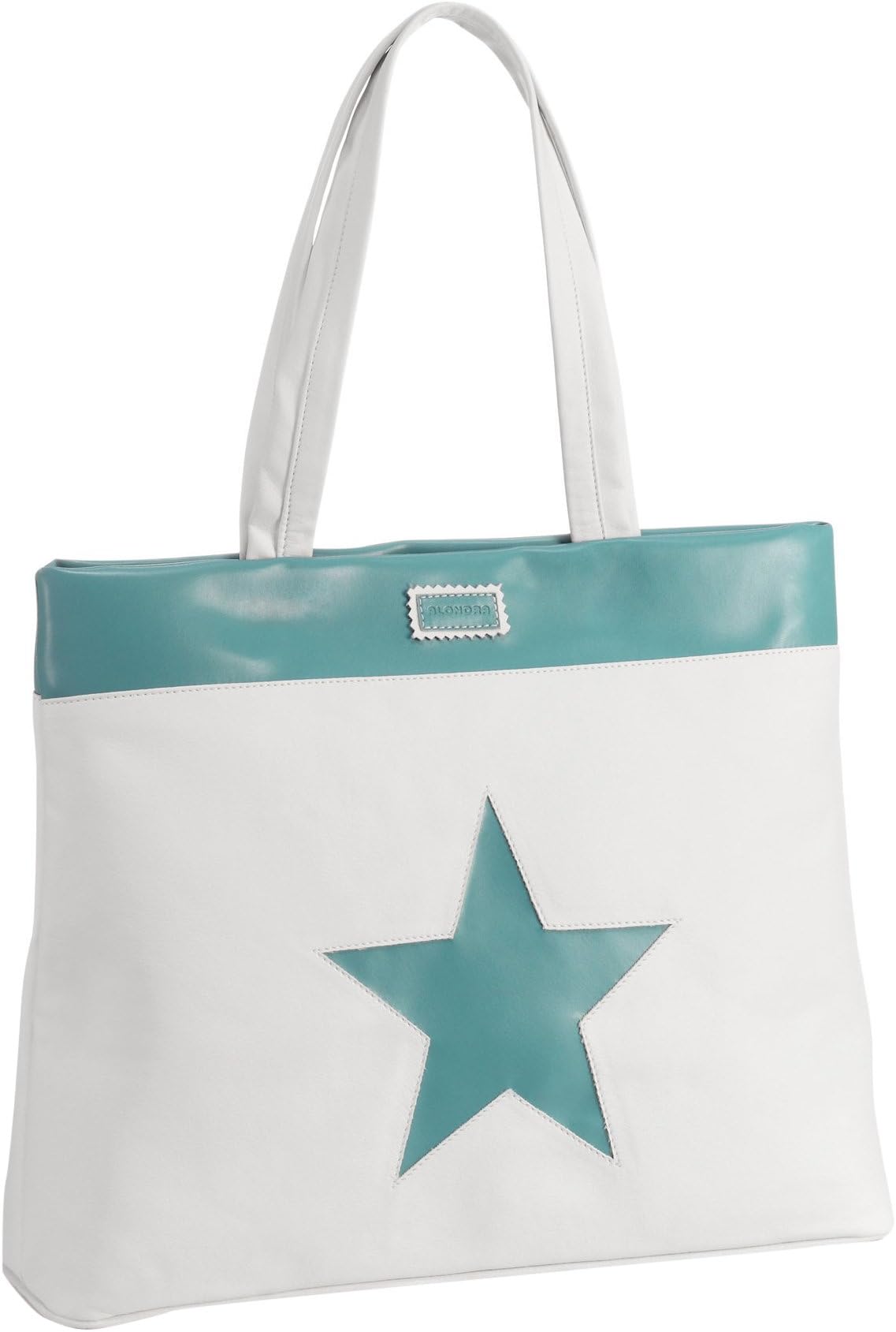 Alondra Ocean – Bag Leatherette Bread Bin, White/Green