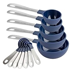 COOK WITH COLOR 12 PC Measuring Cups and Measuring