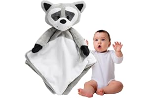 Riff Raff Raccoon Sleep-Soother Unique Lullaby, Heartbeat & White Noise Plush, Washable, Portable, Perfect Sleep Aid