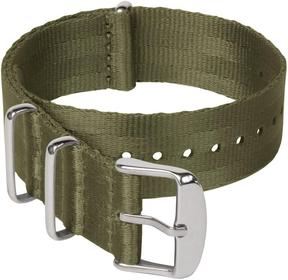 Archer Watch Straps Correas NATO de Nylon Entrelazado Cinturón de Seguridad Correa de Reloj