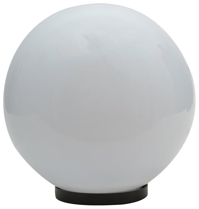 Glow Fixtures Garden Gate Light Milky Dome Large
