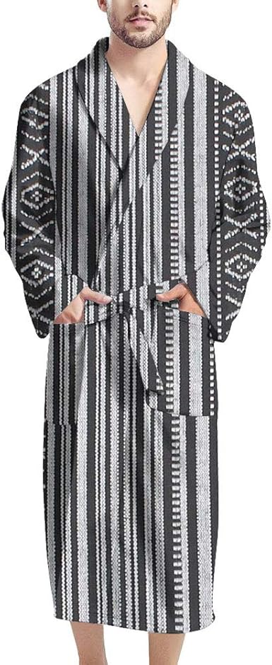 mens polyester robe