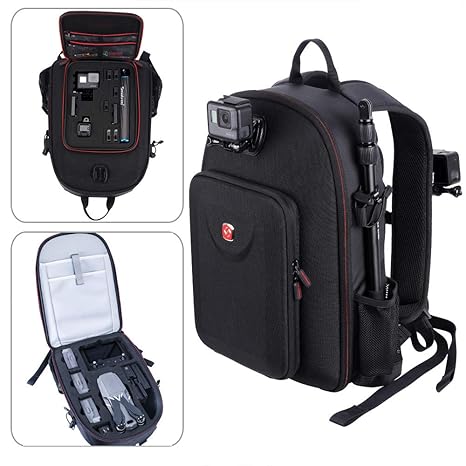 Smatree Travel Backpack Compatible For Dji Mavic 2 Pro Amazon Co