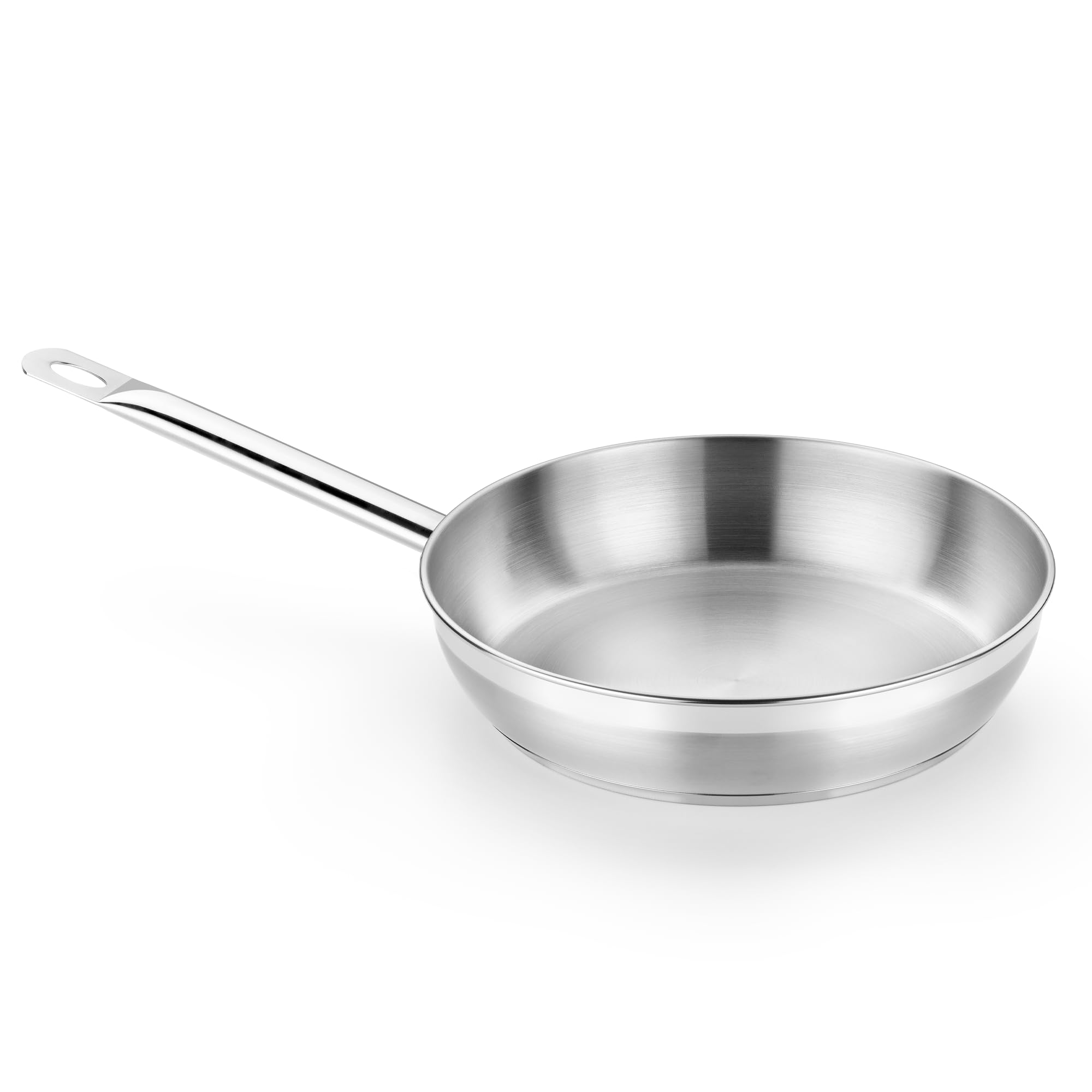 Braisogona Professional Stainless Steel Frying Pan, 20 cm