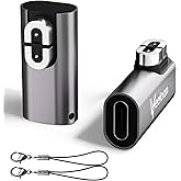 Charger Adapter 2 Pack Replacement for AfterShokz Headphones, USB C Magnetic Charger Straight&Right Angle Converter for Shokz Headphones, for Aftershokz Aeropex, OpenRun Pro/Air/Mini, OpenComm2