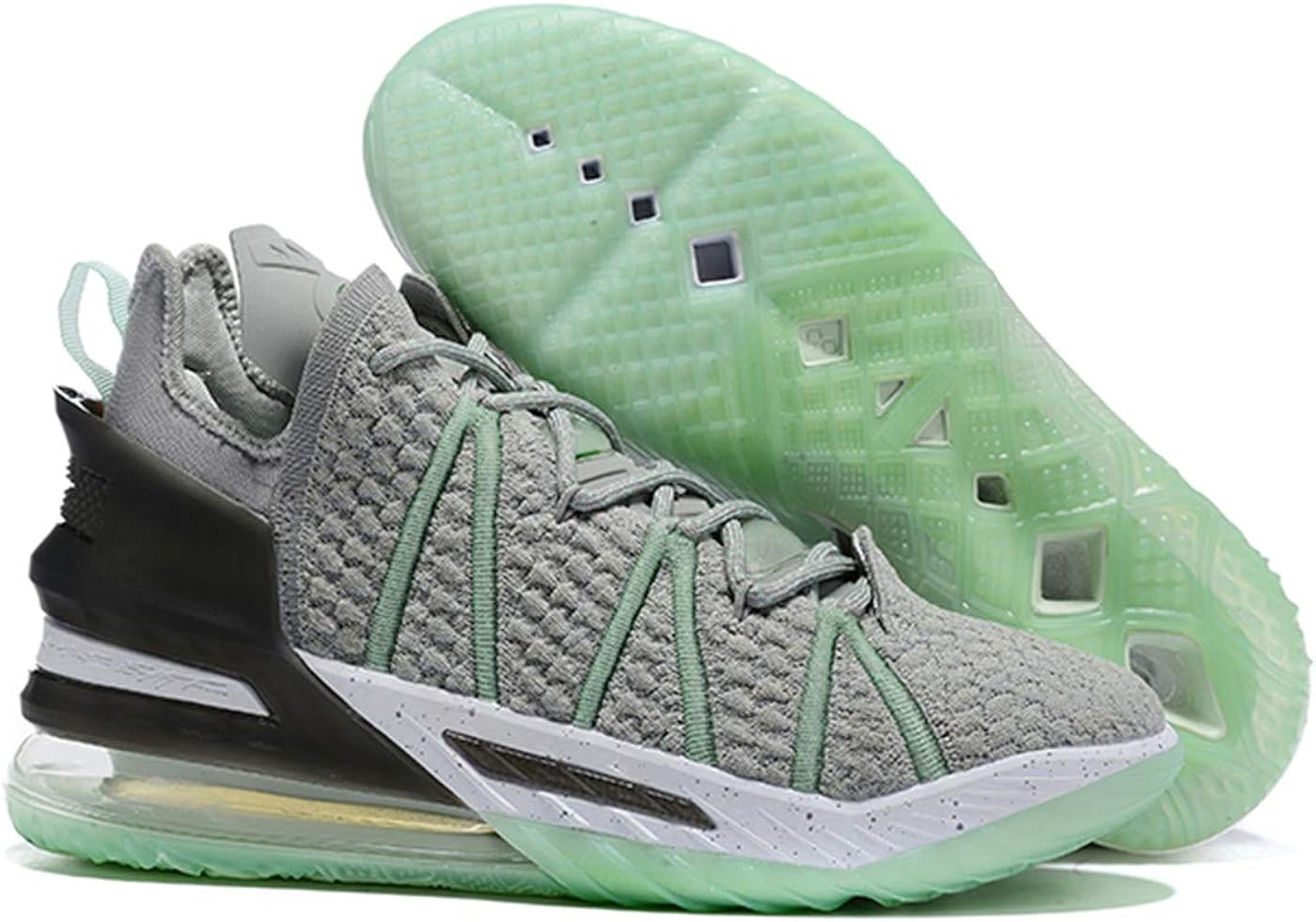 Amazon.com | Kexle Men's Lebron 18 (EP) XVIII Basketball Sneakers Fearless Fashion Classic 