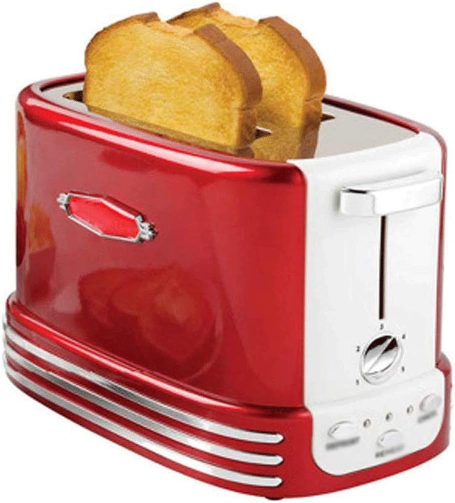 TWDYC Toaster, Bigens 2Slice Toaster, Kitchen Small Appliance