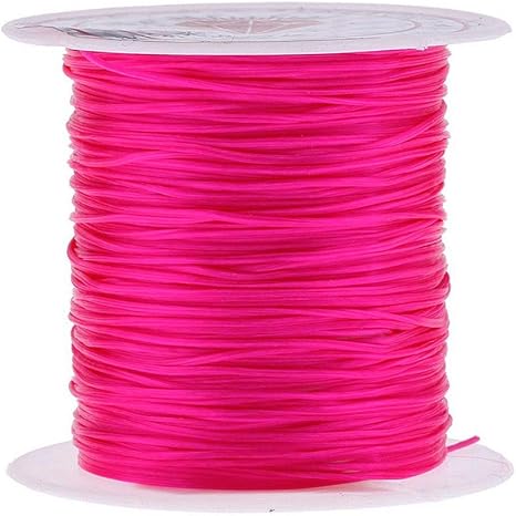 Amazon Xiang Ru 水晶の糸 紐 手芸紐 コード ロープ 糸 手芸 手縫い プレゼント用 0 8mm 手作り Diy ブレスレット用 耐久性 きれいなカラー 用途広い バラ色a アクセサリー用紐 糸 通販