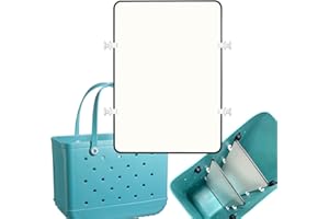 Raymall Divider Tray for Bogg Bag, 1Pack Divider Tray Compatible with Original Bogg Bag/Large Simply Southern Tote Bag, X Large Bogg Bag Accessories Inserts Bogg Bag Divider (Black+White)