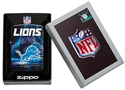 Zippo NFL Detroit Lions 540 Matte Pocket Lighter