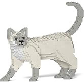 JEKCA Tonkinese Cat 02S-M02 | Cat Plastic Building Blocks | Age 14+