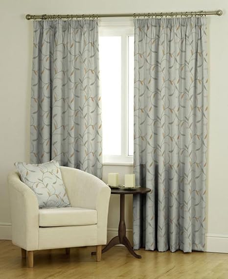 Marlow Coral Cream Curtains Made To Measure For Exact Fit