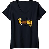 Womens MoonPie I Got Mooned V-Neck T-Shirt
