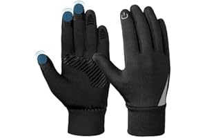YukiniYa Kids Winter Gloves Warm Anti-Slip Touchscreen Water Repellent Soft Fleece Lining for Boys 3-15 Years